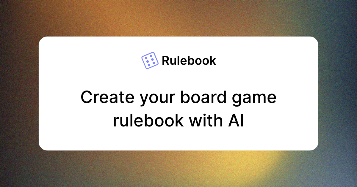 Hello Rulebook.gg